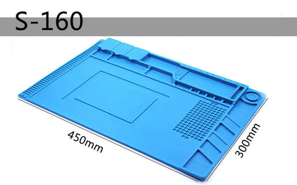 High-Temperature Silicone Mat for PCB Repair and Soldering