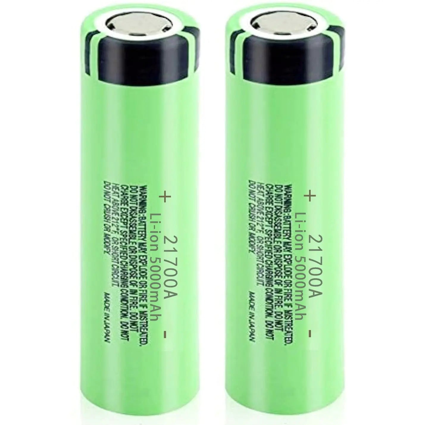 Svenirven 21700 Rechargeable Battery 3.7V 21700genuine Flat Top Battery 2 Pack Lithium 21700 Batteries for LED Flashlight Headlamp