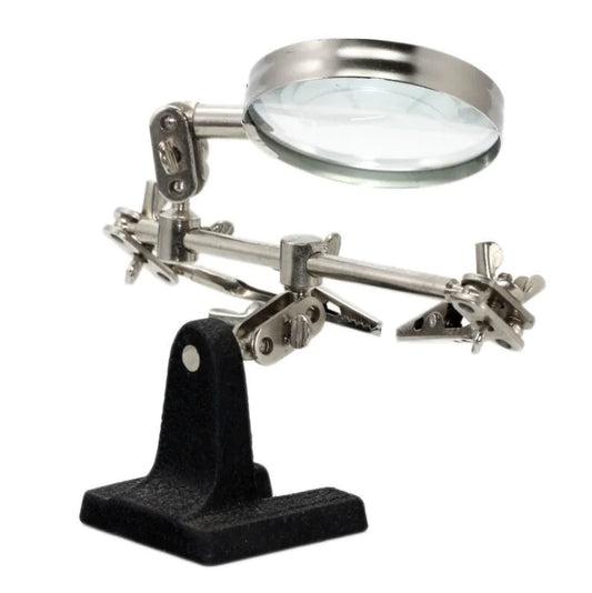 Repair Tool Workbench with Soldering Magnifier and Stand