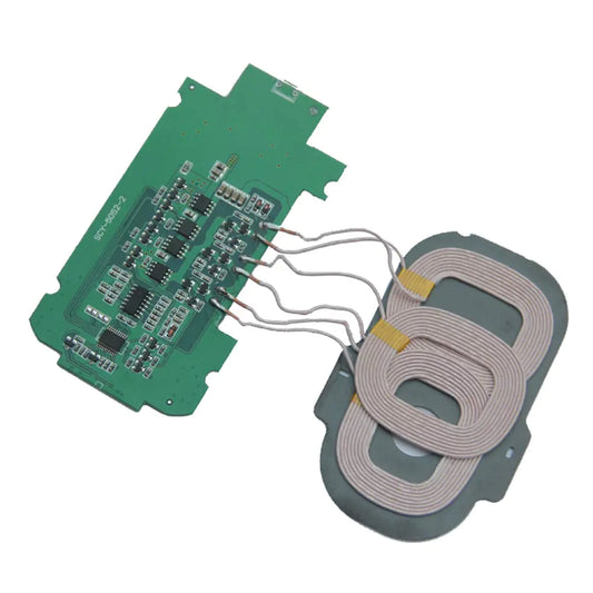 Taidacent Three Coils Wireless Charger PCBA QI Standard DIY High Power 9V1.5A Wireless Charging Transmitter Module