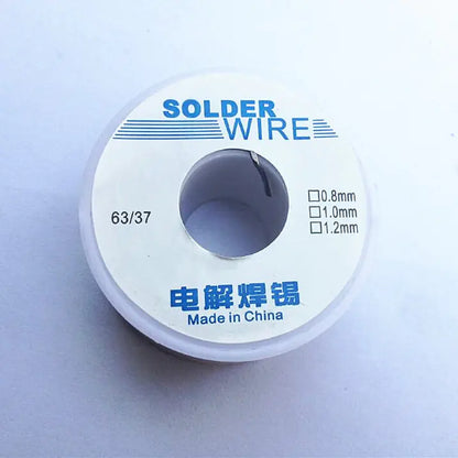 63/37 Rosin Core Solder Wire 50g, No-Clean, Electrolytic